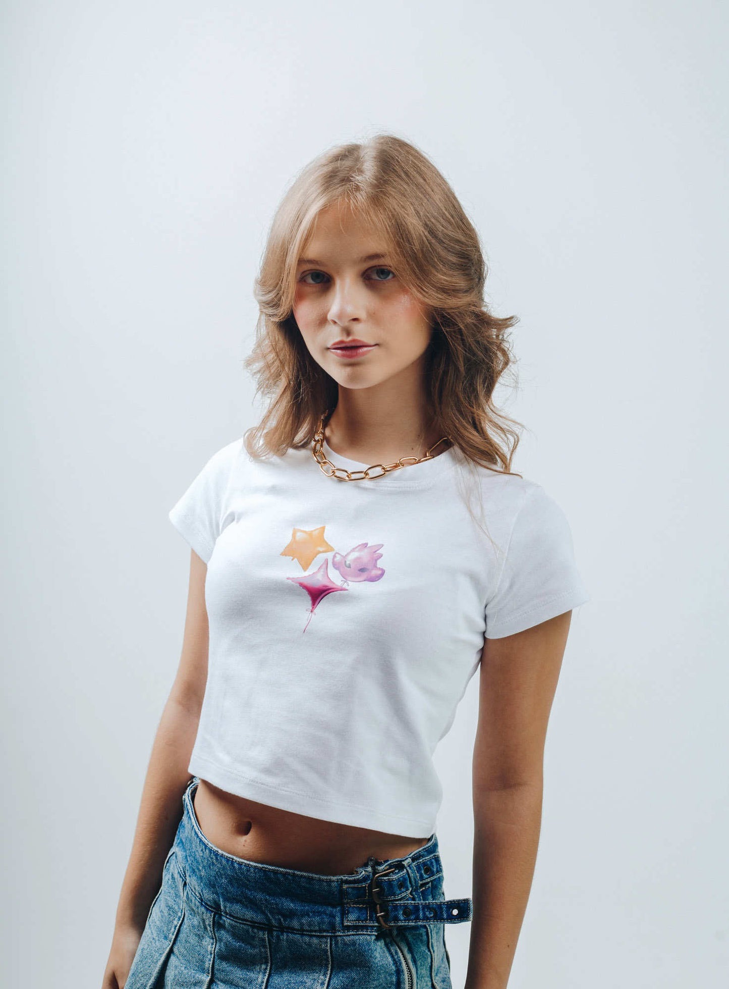 BALÕES BABY TEE BRANCO