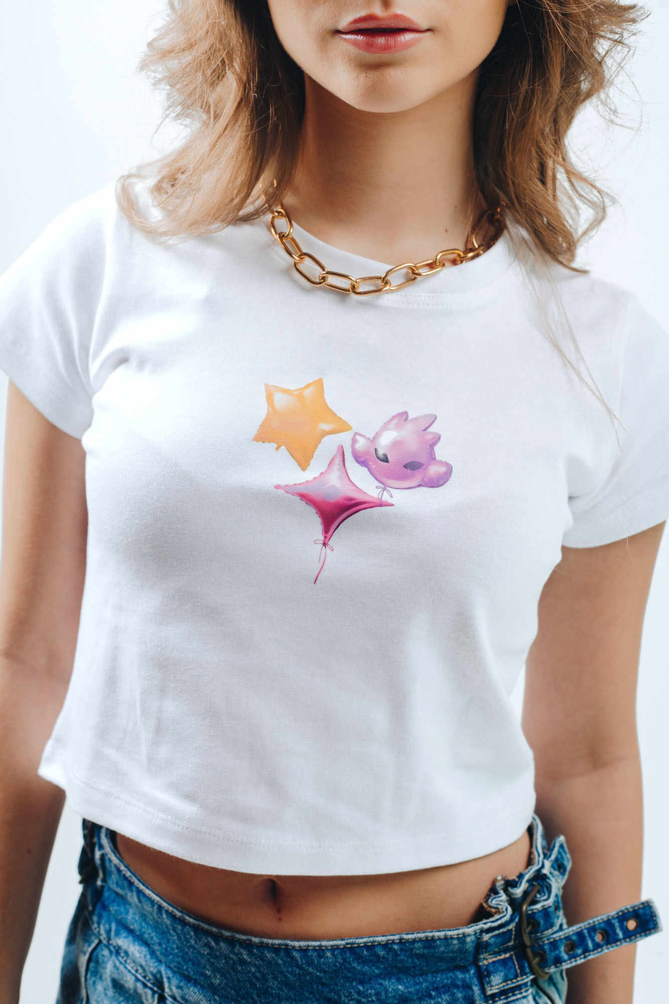BALÕES BABY TEE BRANCO