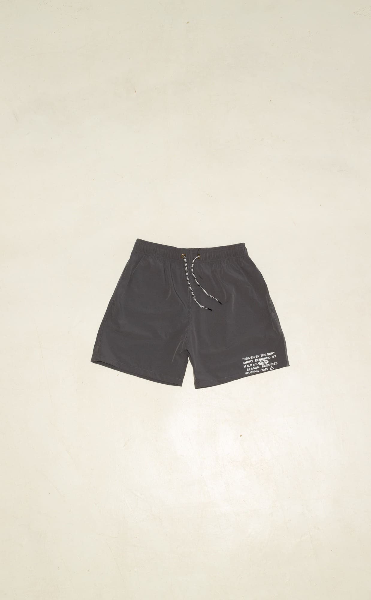 SHORT DRIVEN CINZA