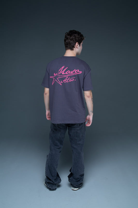 FADED LOGO CINZA