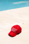 BONE DAD HAT VERMELHO