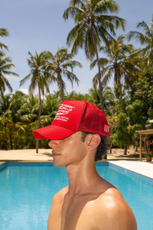 BONE VERMELHO TRUCKER
