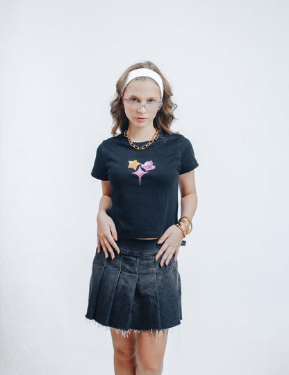 BALÕES BABY TEE PRETO
