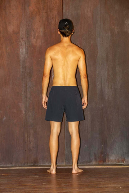 SHORT LOGO AZUL MARINHO